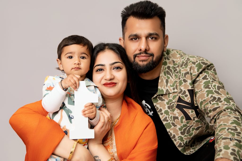 Family photography Melbourne session capturing natural family connection in studio