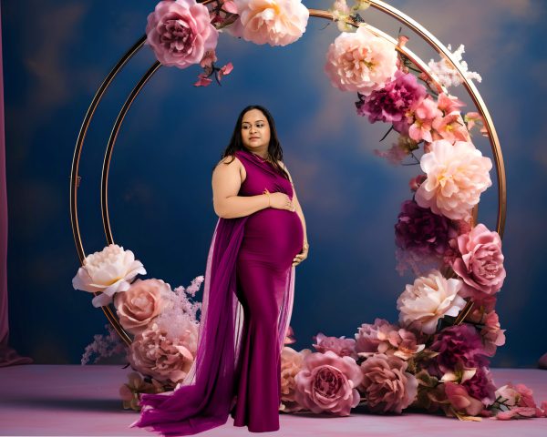 Intimate maternity portrait soft tones Cranbourne VIC photography