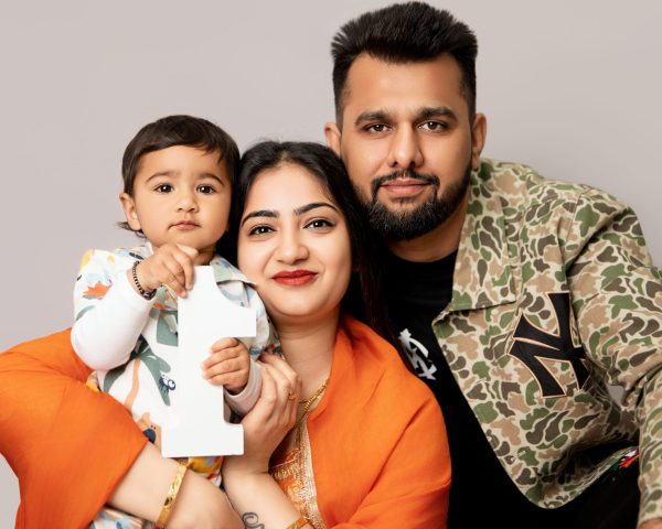Family photography Melbourne session capturing natural family connection in studio